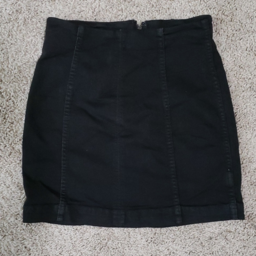 Free people black skirt